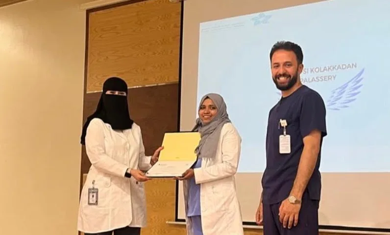 Mrs. Jafsi K.P. Honoured with Excellent Nursing Leadership Award 2023